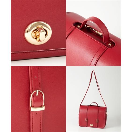 バッグ（鞄） ぬいがきれいに入る シークレット仕様 サッチェル 2WAY ショルダー 手提げ ぬいぐるみ ハンドバッグ ライブ 推し活 舞台 (アクアカルダ 送料無料) | ニッセン | 19