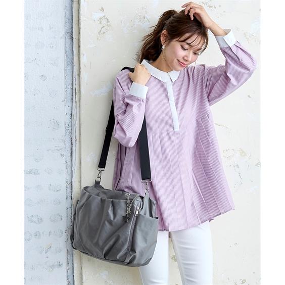 ニッセン（nissen） バッグ（鞄） 10ポケット 肩ひも長め 星チャーム