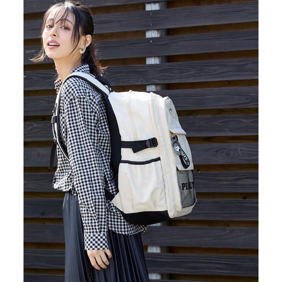 PEANUTS バッグ（鞄） スヌーピー 10ポケット はっ水 肩ひも長め
