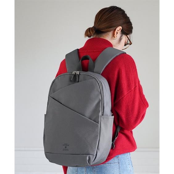 バッグ（鞄） anelloGRANDE アネログランデ アネロ anello アングル デイパック リュック バックパック 通勤 通学 旅行 はっ水 A4 PC収納 多収納 (アクアカルダ)の画像