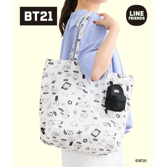 BT21 バッグ（鞄） バックパック ミニポーチ プリントエコバッグ A4