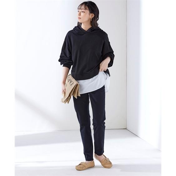 カジュアルシューズ 靴 4E 幅広 ゆったり 大きいサイズ ワイド レディース ベルト ぺたんこ モカシン フラット モカシンシューズ (アクアカルダ) | ニッセン | 18