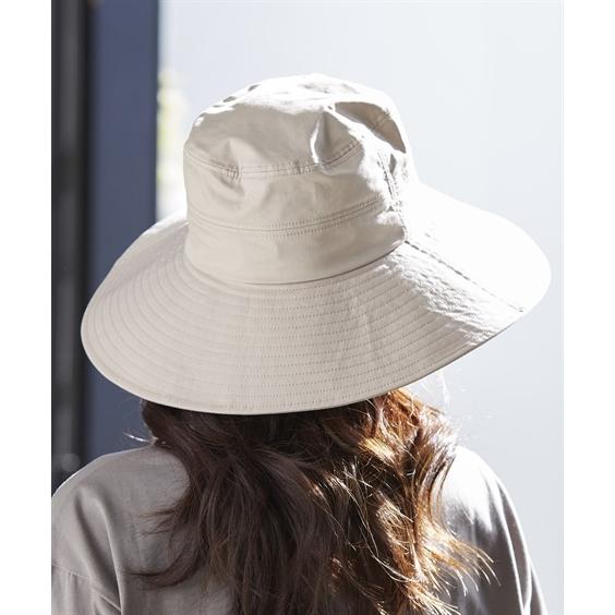 ファッション雑貨 moz モズ 帽子 選べる2サイズ 大きいサイズ 洗える UV対策 なが〜い つば広 ハット ゆったり被れる へらじか (アクアカルダ)｜acquacalda｜09