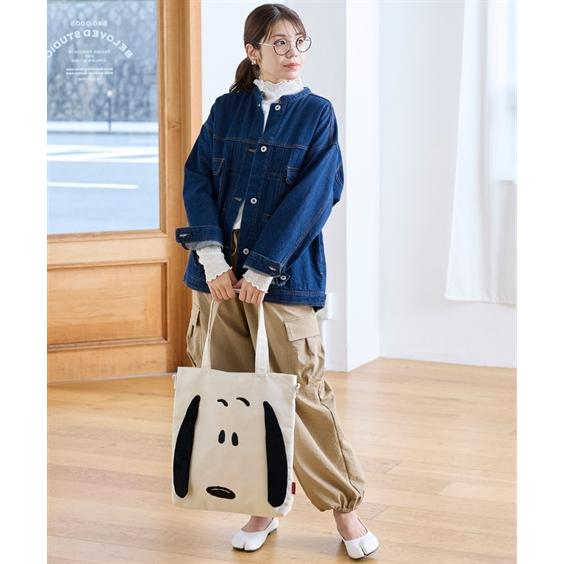 PEANUTS バッグ（鞄） スヌーピー ピーナッツ 2WAY キャンバス トート