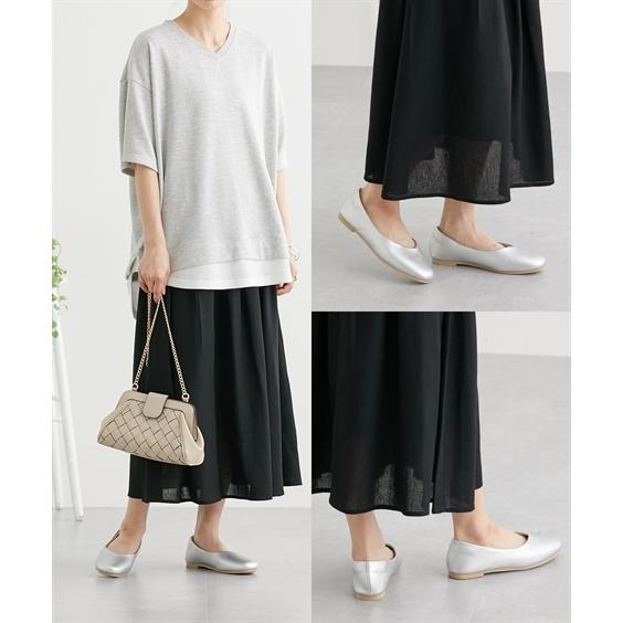 ニッセン 送料無料 パンプス 靴 4E 幅広 ゆったり ワイド 大きい