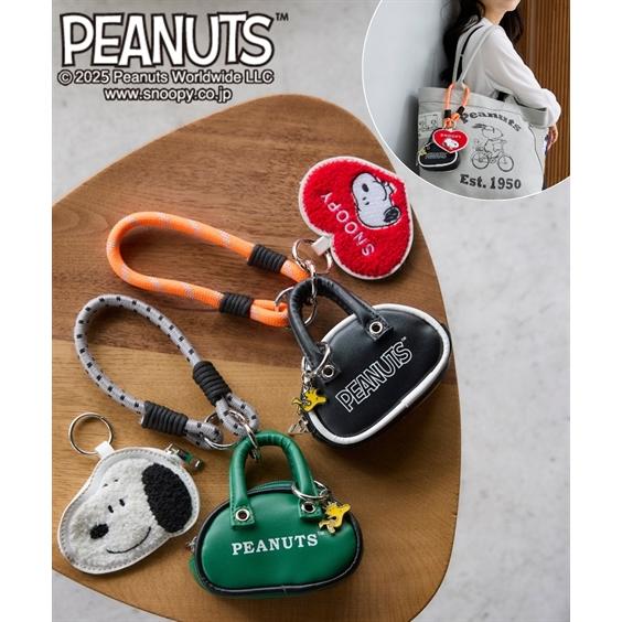 PEANUTS バッグ（鞄） スヌーピー バッグ型 ポーチ チャーム
