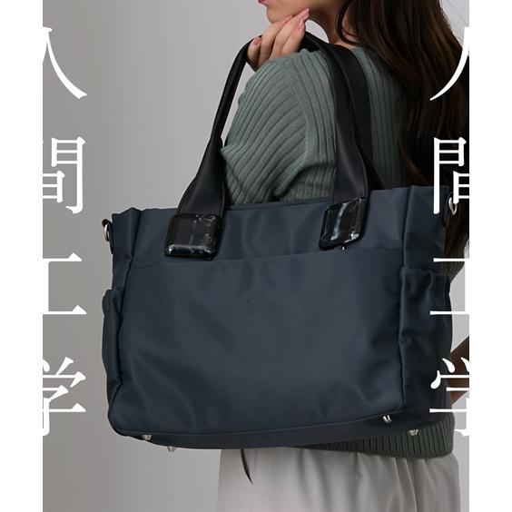 ニッセン（nissen） バッグ（鞄） 12ポケット 2WAY べっ甲調 トート PC