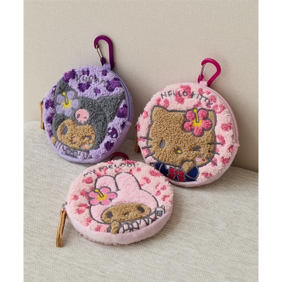 sanrio（サンリオ） バッグ（鞄） ラウンド ミニポーチ さがら刺繍