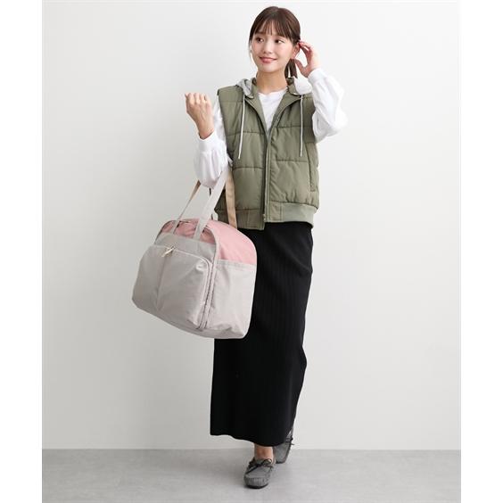 バッグ（鞄） anelloGRANDE アネログランデ Poche Lab. 10ポケット ガバっと開く ドデカ 2WAY トラベル ボストン 約36L 耐水 A4収納 (アクアカルダ 送料無料)の画像