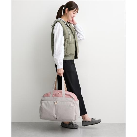 バッグ（鞄） anelloGRANDE アネログランデ Poche Lab. 10ポケット ガバっと開く ドデカ 2WAY トラベル ボストン 約36L 耐水 A4収納 (アクアカルダ 送料無料)の画像