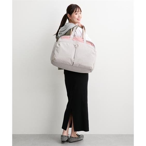バッグ（鞄） anelloGRANDE アネログランデ Poche Lab. 10ポケット ガバっと開く ドデカ 2WAY トラベル ボストン 約36L 耐水 A4収納 (アクアカルダ 送料無料)の画像