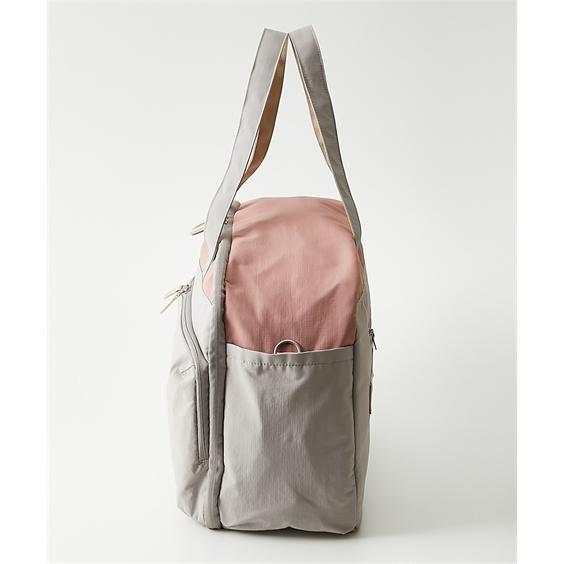 バッグ（鞄） anelloGRANDE アネログランデ Poche Lab. 10ポケット ガバっと開く ドデカ 2WAY トラベル ボストン 約36L 耐水 A4収納 (アクアカルダ 送料無料)の画像