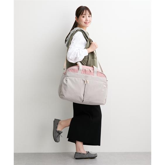 バッグ（鞄） anelloGRANDE アネログランデ Poche Lab. 10ポケット ガバっと開く ドデカ 2WAY トラベル ボストン 約36L 耐水 A4収納 (アクアカルダ 送料無料)の画像