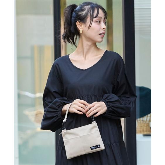 バッグ（鞄） moz モズ ポケット式ポーチ付 11ポケット トート はっ水 多収納 手提げ A4対応 ミニポーチチャーム付 肩掛け 通勤 通学 (アクアカルダ 送料無料)の画像