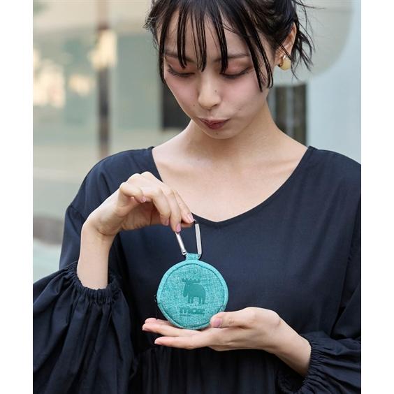 バッグ（鞄） moz モズ ポケット式ポーチ付 11ポケット トート はっ水 多収納 手提げ A4対応 ミニポーチチャーム付 肩掛け 通勤 通学 (アクアカルダ 送料無料)の画像