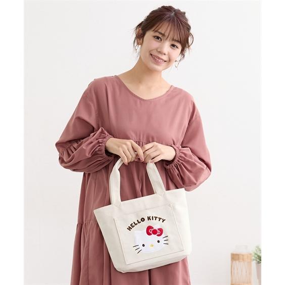 ハローキティ バッグ（鞄） Hello Kitty キティ 11ポケット シンプル