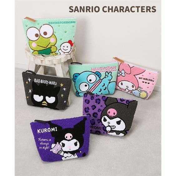 キャラクター刺繍ポーチ ピンク sanrio（サンリオ） バッグ（鞄） さがらポーチ サンリオ