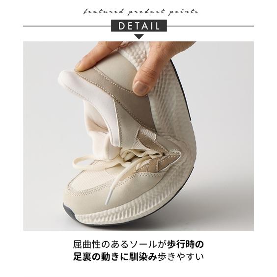la farfa（ラファーファ） スニーカー 靴 lafafa SHOES 幅広 ゆったり 4E相当 ハンズフリー カジュアルコーデ ...