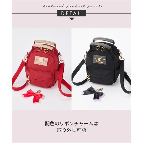 sanrio（サンリオ） バッグ（鞄） サンリオキャラクターズ hello kitty ハローキティ クロミ 2WAY ミニショルダー リボン ...
