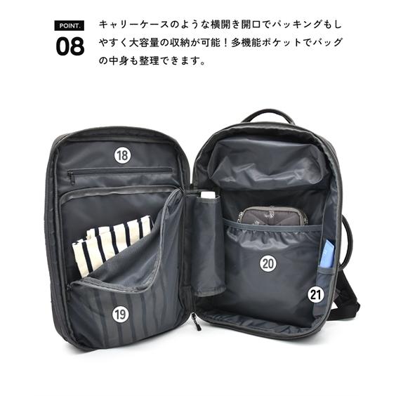 バッグ（鞄） fulcro フルクロ Explorer バックパック スリーク リュック デイパック 13L 耐水 A4対応 15インチPC収納 キャリーオン (アクアカルダ 送料無料)_12