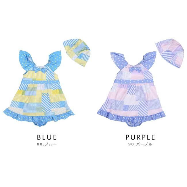 【gelato/ジェラート】キッズ ワンピース水着（スイムキャップ付き） 2829【gl2017】【NP】 |  | 05