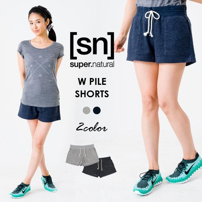 【[sn]super.natural/エスエヌ/スーパーナチュラル】Pile SHORTS SNW003300【sn2015】【SALE品】【返品交換対象外】｜acqueen