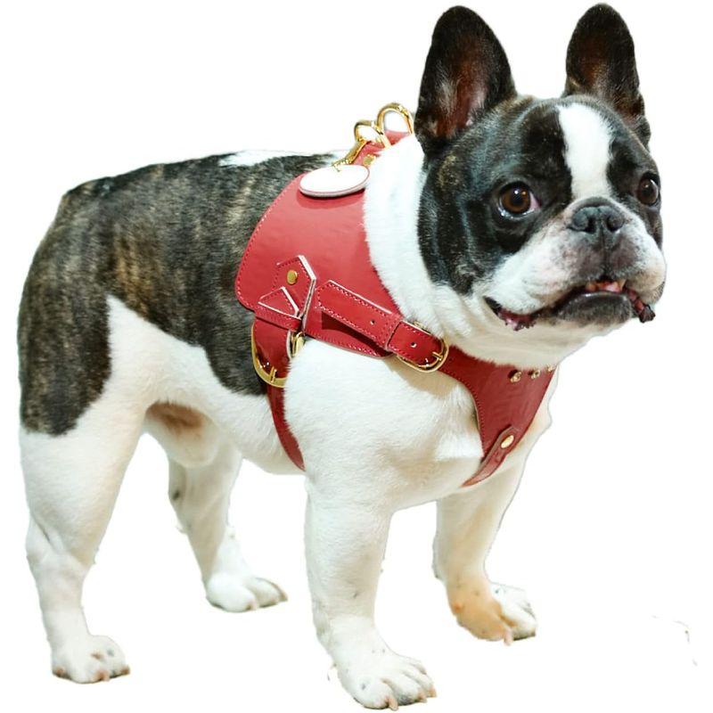 Now&Fountain ボディベルト Aタイプ ジュエリーエンボス 本革 ハーネス フレンチブルドッグ ボストンテリア 犬用 日本製 オシ ボディベルト Aタイプ ジュエリーエンボス 本革 ハーネス フレンチブルドッグ ボストンテリア 犬用 日本製 オシ BCD1535290580(13481円)