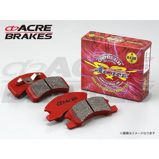 車 ACRE（アクレ）スーパーファイター ブレーキパッド 型番329・330 セット