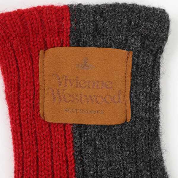 ヴィヴィアンウエストウッド　Vivienne Westwood　アルパカ混手袋　v6026_3