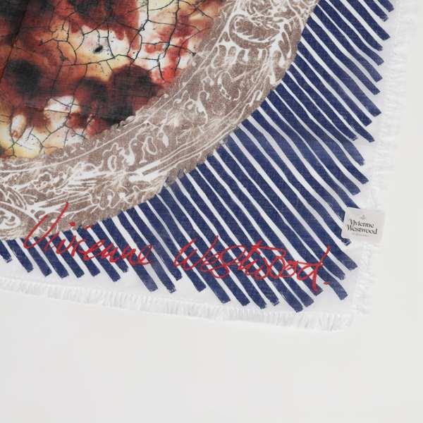 Vivienne WestWood大判ハンカチ すぐ届く 【Vivienne Westwood】BEAR 大判 ガーゼハンカチーフ