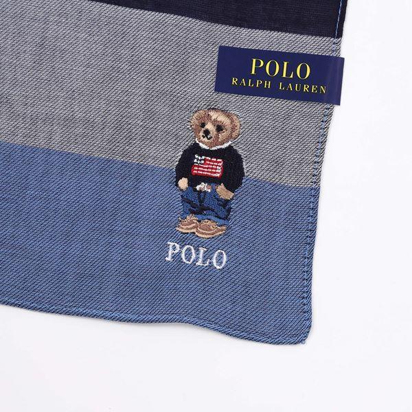 ラルフローレン　RALPH LAUREN　ハンカチ　RL6303　ポロベア | POLO RALPH LAUREN | 02
