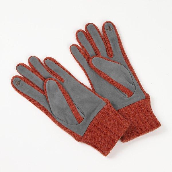 ヴィヴィアンウエストウッド　Vivienne Westwood　羊革コンビ手袋　v6039