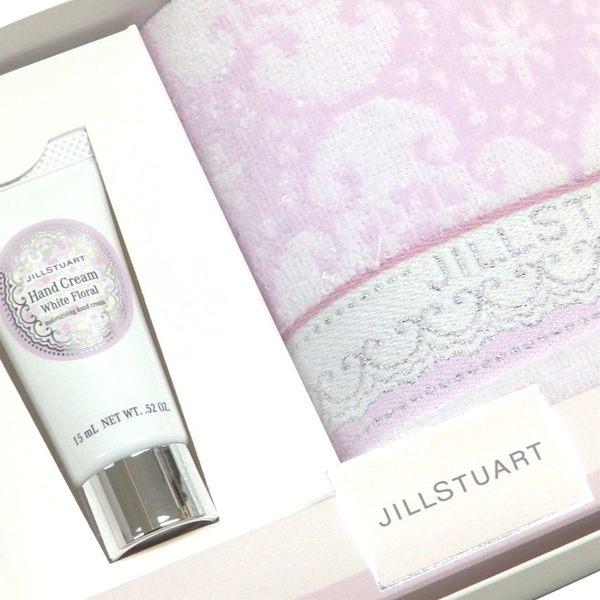 JILL STUART（ジルスチュアート） ハンカチ＆ハンドクリーム ギフトBOX