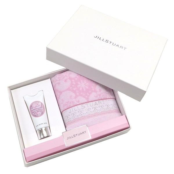 JILL STUART（ジルスチュアート） ハンカチ＆ハンドクリーム ギフトBOX