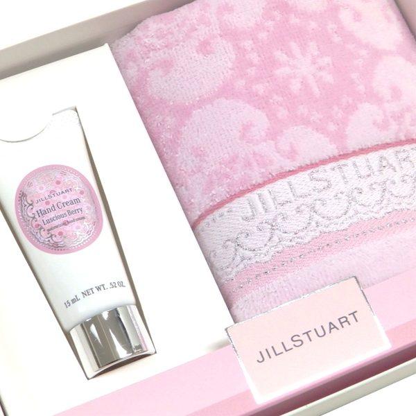 JILL STUART（ジルスチュアート） ハンカチ＆ハンドクリーム ギフトBOX