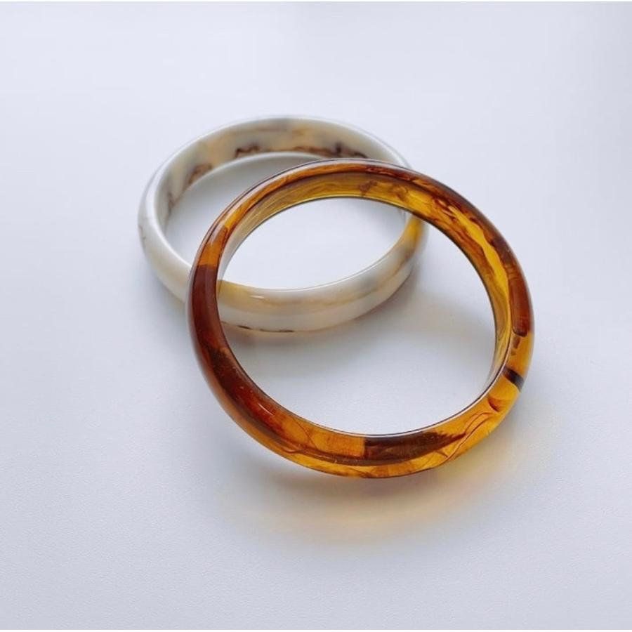 Lune（リュンヌ） bracelet レディース メンズ マーブル バングル