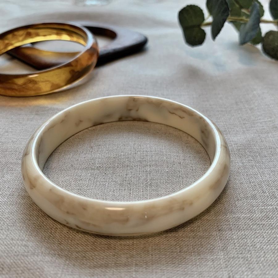 Lune（リュンヌ） bracelet レディース メンズ マーブル バングル 