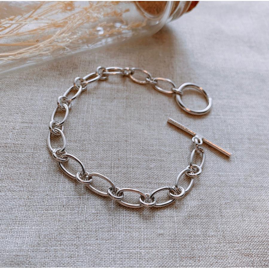Lune bracelet レディース メンズ チェーン シルバー