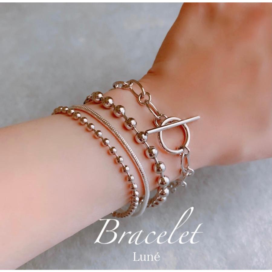 Lune（リュンヌ） bracelet レディース メンズ チェーン シルバー
