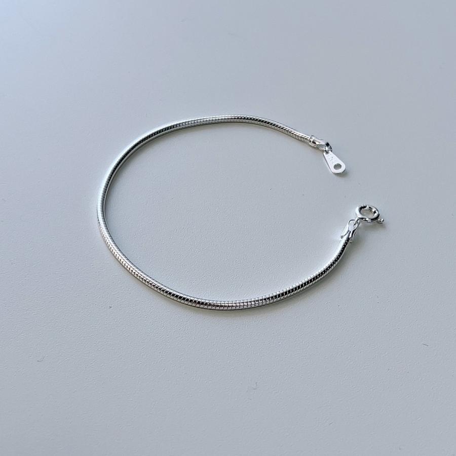 Lune（リュンヌ） bracelet レディース メンズ スネーク シルバー