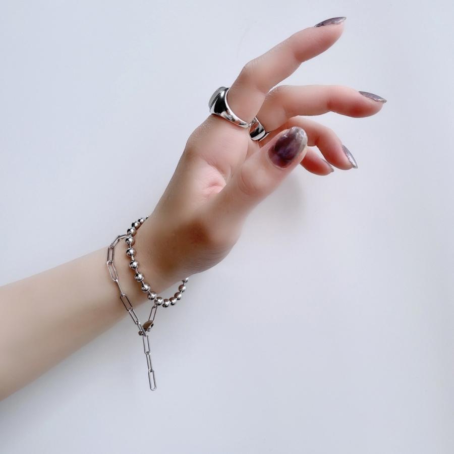 Lune（リュンヌ） bracelet レディース メンズ スリムチェーン