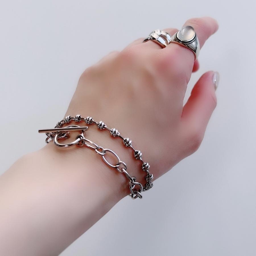 Lune（リュンヌ） bracelet レディース メンズ ボーンチェーン