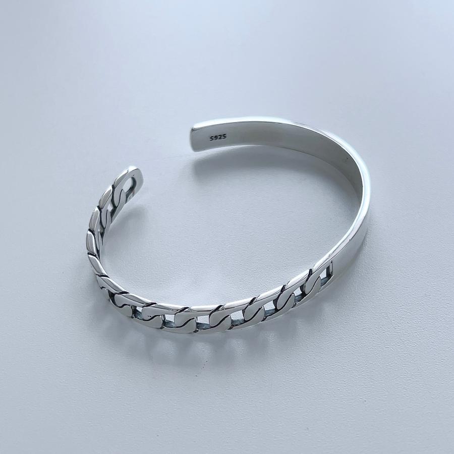 Lune（リュンヌ） bracelet レディース メンズ シルバー ハーフ 