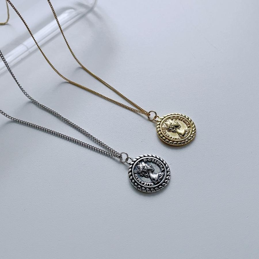 Lune necklace レディース メンズ コインネックレス S925 sv925