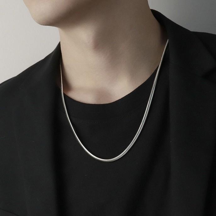 送料無料 Necklace レディース メンズ ワイドスネークネックレス シルバー ゴールド アクセサリー おしゃれ シンプル Ane024 Sr00 Lune 通販 Yahoo ショッピング