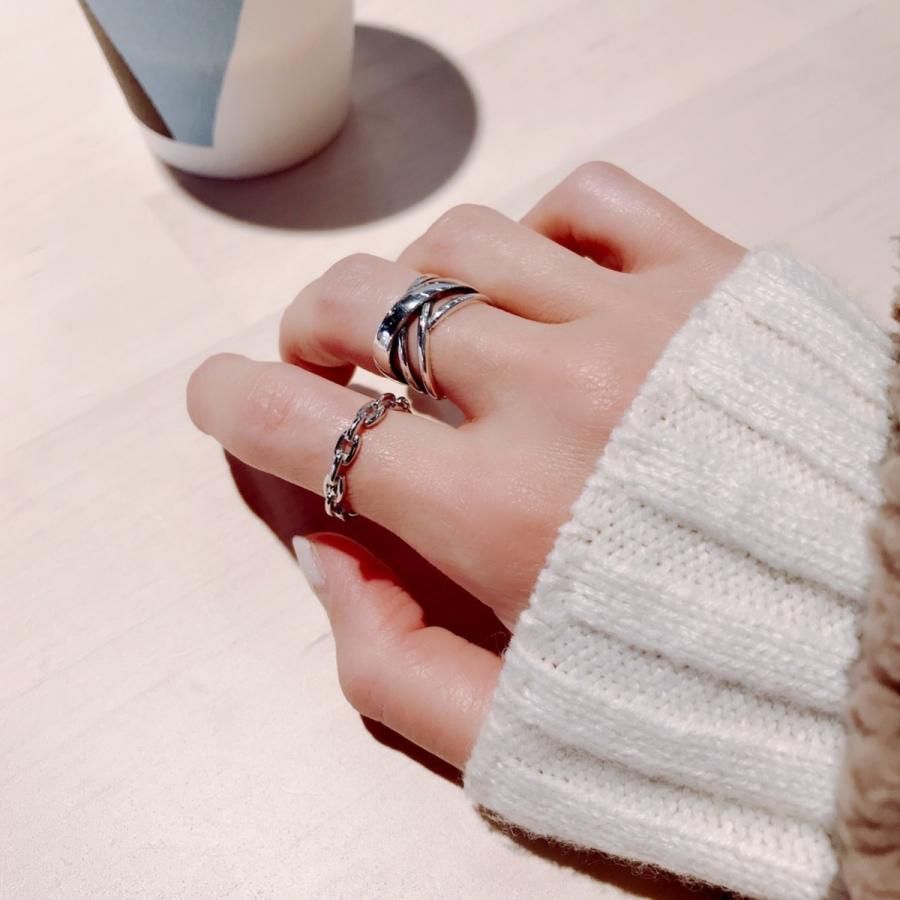 Lune（リュンヌ） ring 指輪 レディース クロスワイド シルバーリング