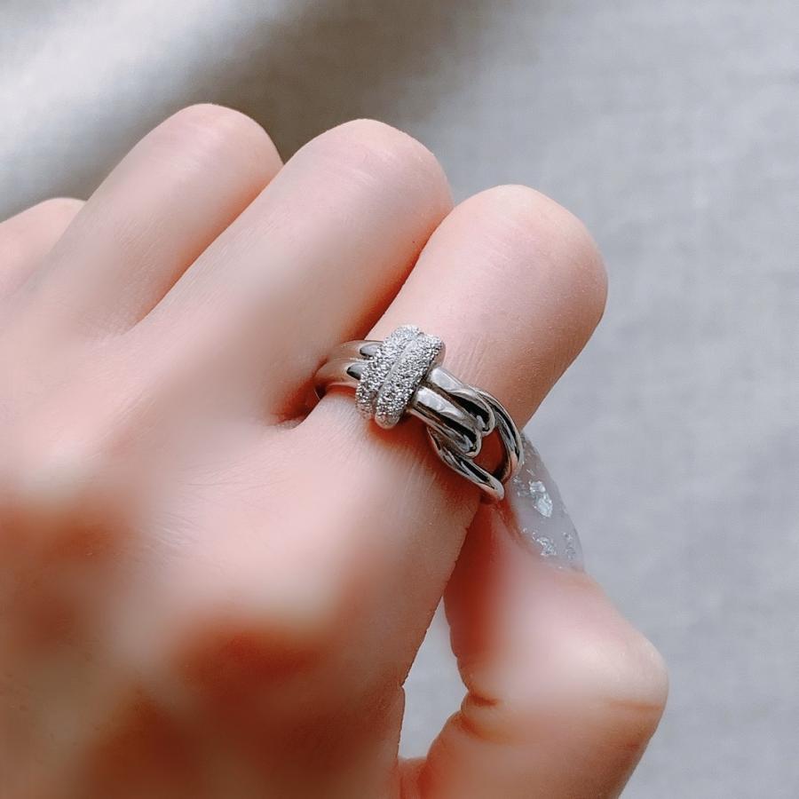 送料無料 Ring 指輪 レディース チェーン シルバーリング S925 Sv925 アクセサリー おしゃれ シンプル 注目ショップ