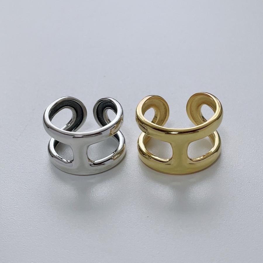 送料無料 Ring 指輪 レディース メンズ Hリング S925 シルバー ゴールド Sv925 アクセサリー おしゃれ シンプル Arn147 Lune 通販 Yahoo ショッピング