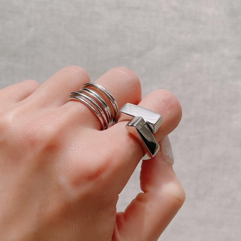 アクセサリー lncs s925 Seam Bangle Double Line Ring lncs s925 Seam Bangle Double Line Ring