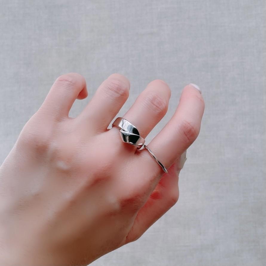 BIG・HAND　シルバーリング　指輪 2007 内径22㎜アクセサリーおしゃれ BIG・HAND シルバーリング 指輪 2007 内径22㎜アクセサリー